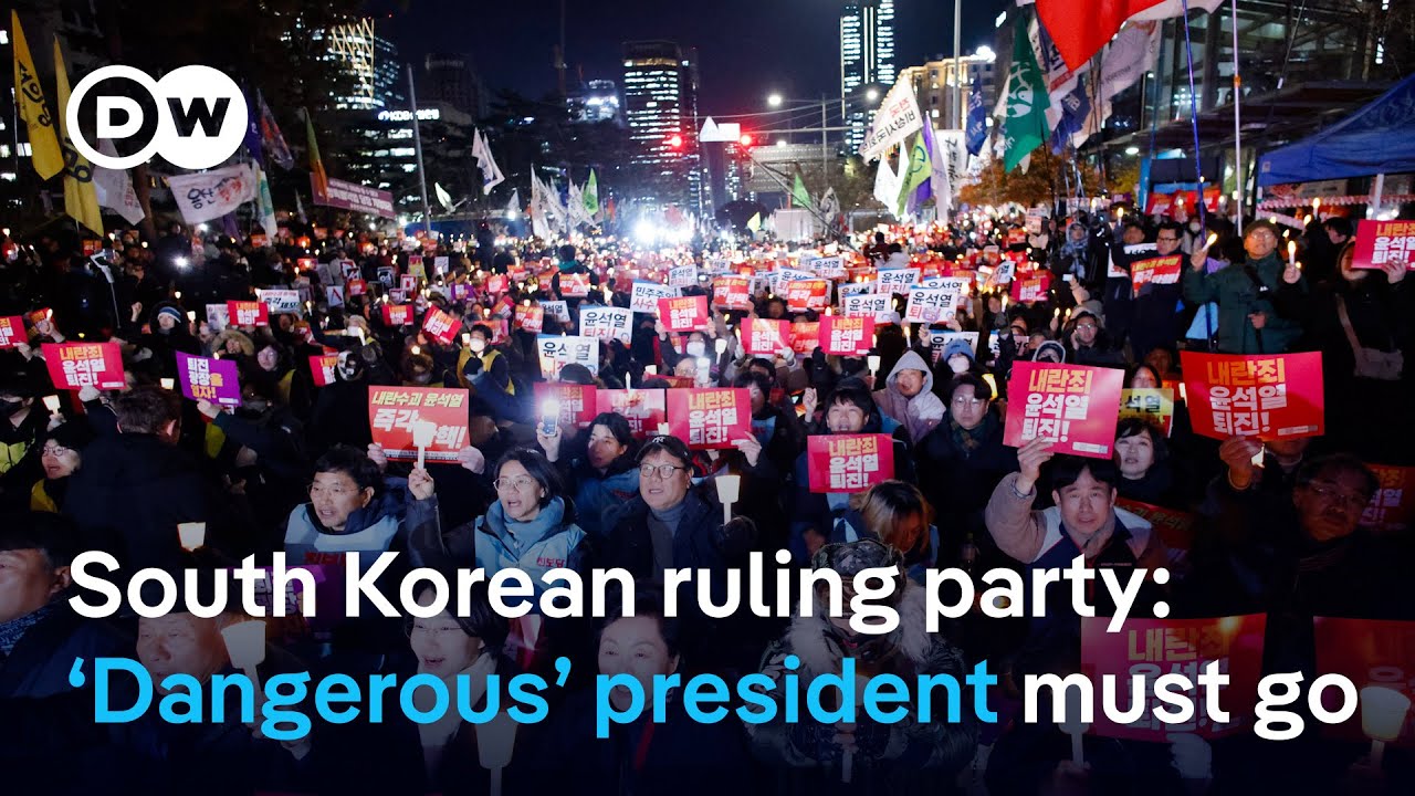 South Korean President faces impeachment vote | DW News