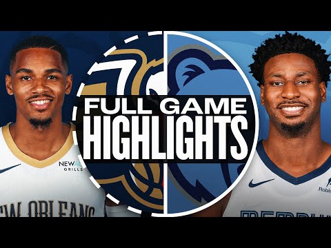 PELICANS at GRIZZLIES | FULL GAME HIGHLIGHTS | January 24, 2025