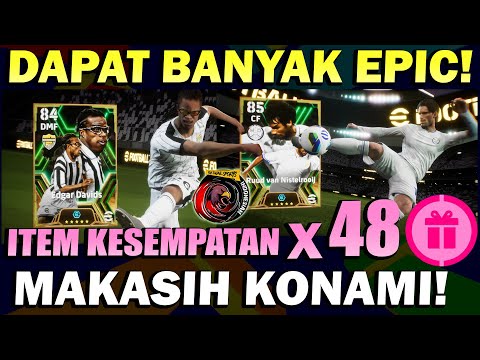 AKU DAPAT BANYAK EPIC GRATIS DI EFOOTBALL 2025 ! BAHAGIA DAN PUAS BANGET! TERIMA KASIH KONAMI!