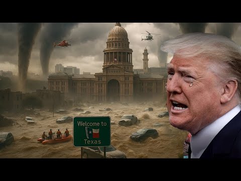 KARMA INSTAN TRUMP! Satu Kota Dihantam Banjir, Warga Texas Kapok Dipimpin Trump