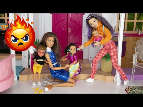 She Danced, He Rocked… Can They Share the Stage | A Doll Family Story