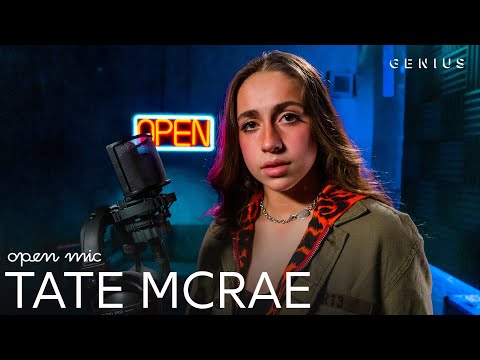 Tate McRae "stupid" (Live Performance) | Open Mic