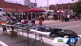 YouTube video thumbnail: Central Alabama Organizations Help Students Start School With Supplies and Year-Round Support