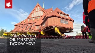 Swedish Arctic town to move iconic church