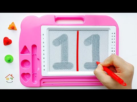 아이들을 위한 1부터 10까지 숫자 쓰기 | 한번 더 따라 쓰기 | 숫자세기 | writing Numbers | counting Number