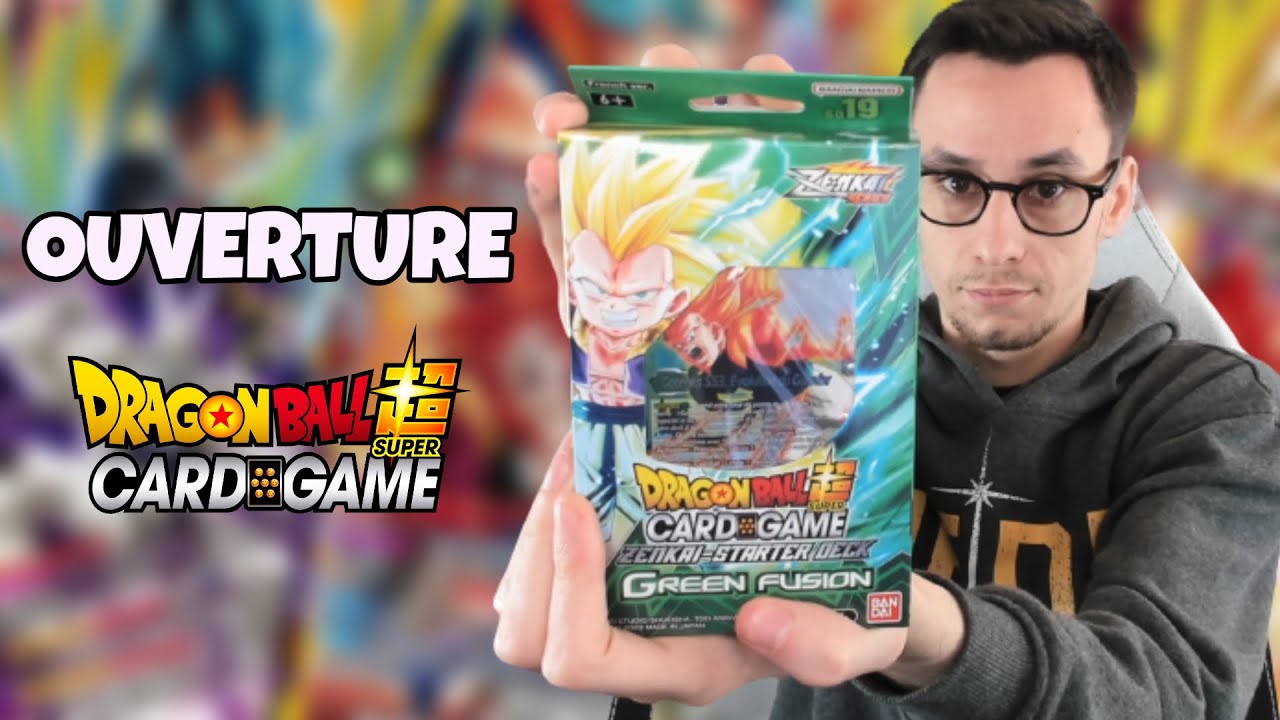 OUVERTURE STARTER DECK GREEN FUSION - ZENKAI BT18 - DRAGON BALL SUPER CARD GAME FR