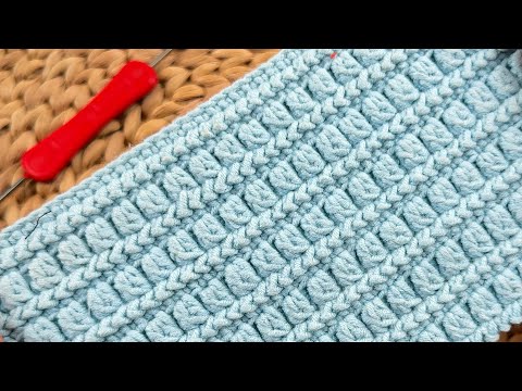 SUPER EASY & UNUSUAL Crochet Pattern for Beginners! ⚡️👌 Crochet Stitch for Baby Blanket & Bag