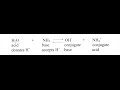 Acid-Base Theories and Reactions