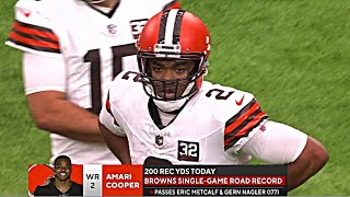 Amari Cooper Was A Human Highlight Reel Vs Houston Texans 🔥| 11 Rec, 265 Yards, 2 Touchdowns