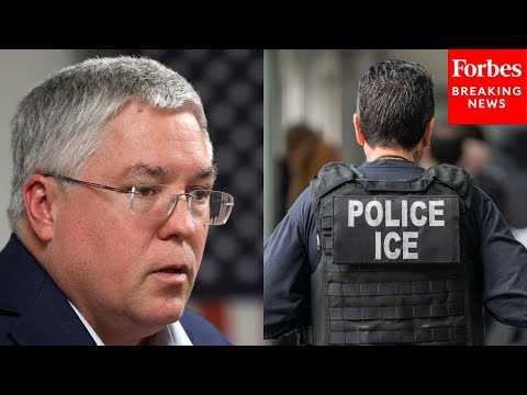 YouTube video thumbnail: West Virginia Gov. Patrick Morrisey Announces More Deployments Of ICE And State Police Across State