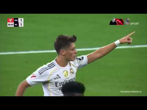 Arda Güler golünü attı, Real Madrid skora eşitlik getirdi!