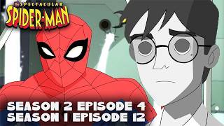 Shear Strength & More | The Spectacular Spider-Man | DOUBLE EPISODE | S2E4 | S1E12 | Throwback Toons