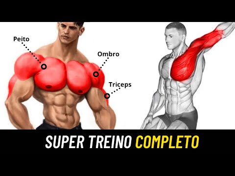 Treino Avançado de Peitoral, Ombros e Tríceps - Para Definição e Força no Mesmo Dia