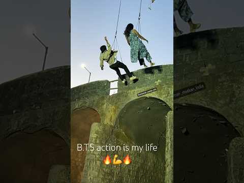 B.T.S #shorts #bollywood and#h #hollywood #stuntgirl #behindthescenes #motivation #action #