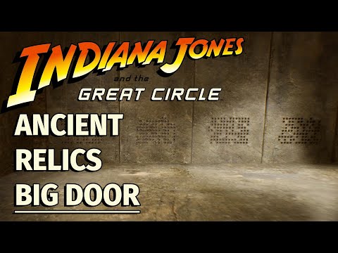 Big Ancient Relic Puzzle Door Solution - Indiana Jones and the Great Circle