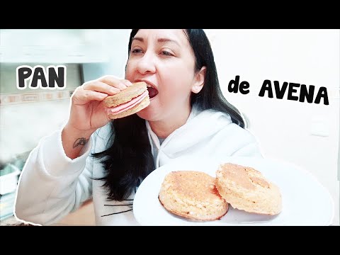 PAN DE AVENA en sarten 🍞 receta súper fácil