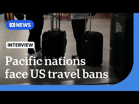YouTube video thumbnail: Pacific Nations Tonga, Vanuatu and Tuvalu Face Sweeping US Travel Bans