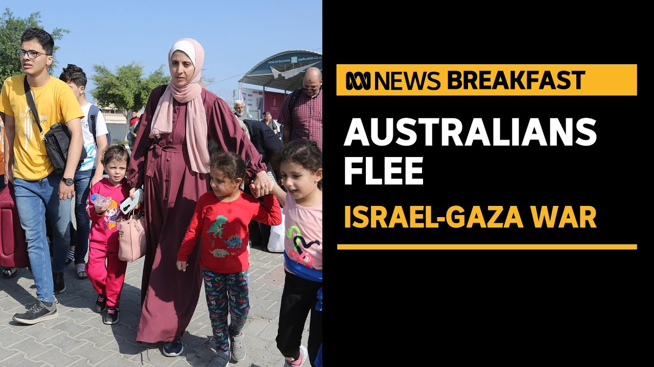 Australian Government Confirms 20 Australians have Fled Gaza to Egypt