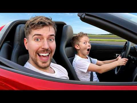 Giving 10 Kids Supercars