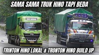 Truk Tronton Truk Trailer Hino Isuzu Giga Trinton Hino Tronton Hino Build Up Muatan Berat Ditanjakan