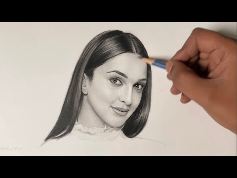 How I shade portraits using graphite pencils in Realtime