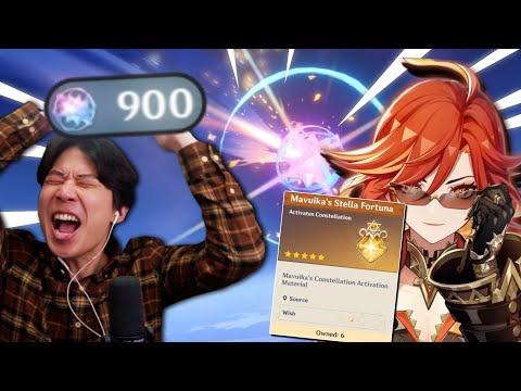 This guy waited a WHOLE YEAR to summon for C6 Mavuika | Viewer summon - Genshin Impact