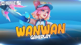 Wanwan Summer Skin Gameplay | Mobile Legends: Bang Bang Indonesia