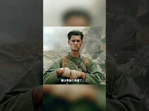 彼は 75 人の負傷兵を救いました.#shorts #japan