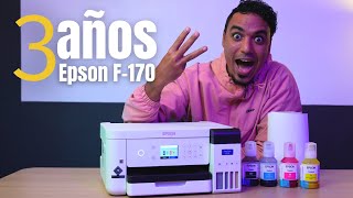 Tengo 3 Años con la Epson F170... ¿Aún Vale la Pena? 🤔 Impresora de sublimación