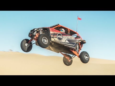 Can-am X3 RS Max Shreds Glamis with New Agency Power Valved Slip-on Muffler!
