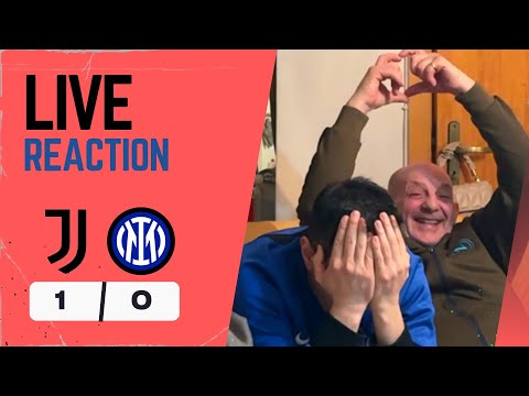 CUCÙ 😱 JUVE-INTER 1-0 la LIVE REACTION