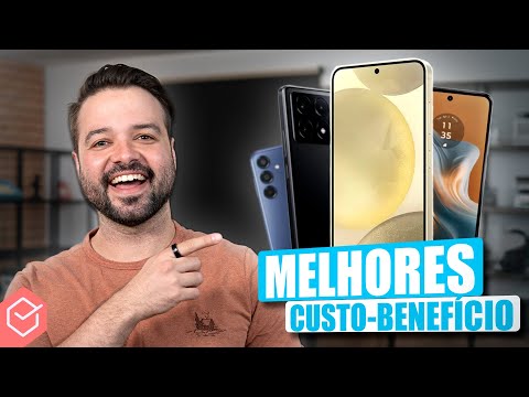 10 CELULARES que RECOMENDO COMPRAR CUSTO BENEFÍCIO em 2025! (JANEIRO e FEVEREIRO!)