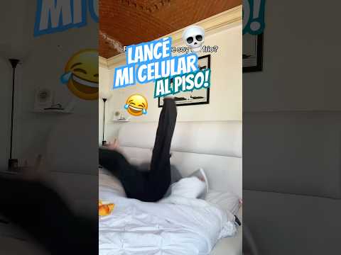 Mi CELULAR VOLÓ 😂 #shorts #comedia