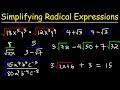 Simplifying Expressions and Functions