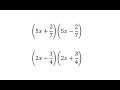 Understanding Binomial Multiplication and Conjugates