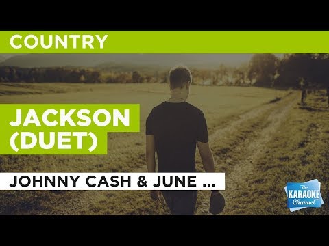 Jackson (Duet) in the style of Johnny Cash & June Carter | Karaoke with Lyrics