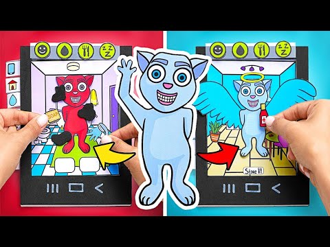 TOLLES Papier-Spielbuch zum Selbermachen! 📘🎨 Roblox Rainbow Friends