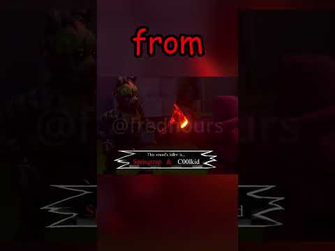 C00lkid and Springtrap DBD Intro | Forsaken Concept Animation #forsaken #roblox