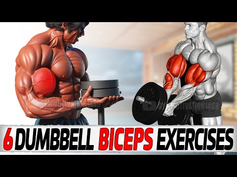 6 Fastest Big Biceps Exercises with Dumbbell Only