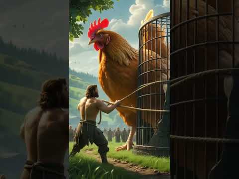 A big hen enters the village, beautiful story #shorts #ai #hen #trending