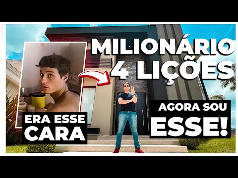 4 LIÇÕES PRA UM JOVEM SE TORNAR MILIONÁRIO RÁPIDO [MINHAS DICAS PESSOAIS]