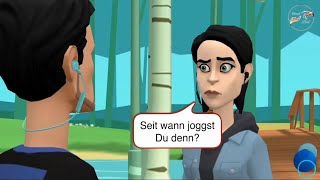Dialog - Beim Sport - Banken und Finanzen in Deutschland Deutsch B1 🇩🇪👌