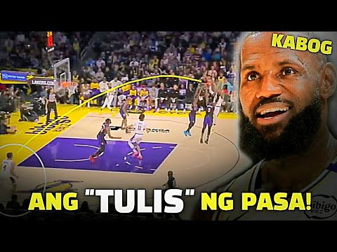 ANG "TULIS" NG PASA NI LEBRON!