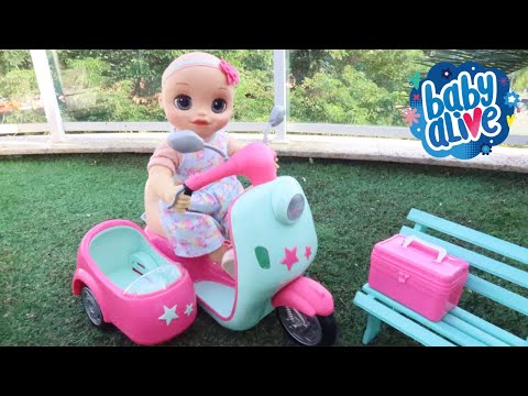 BABY ALIVE HANNA FOI NO PARQUINHO DE MOTINHA