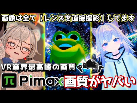 画質最強の最新VR機器が綺麗すぎて目玉取れるって【VRChat：PimaxCrystalLight】