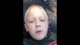 Trampoline with Tristan