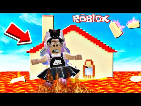 MORRI QUEIMADA NA LAVA - Roblox