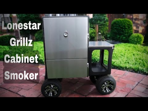 Lonestar Grillz Insulated Cabinet Smoker (IVS) Walk Through and Seasoning - Smokin' Joe's Pit BBQ