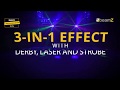 BeamZ Magic2 Derby Effect Light with Laser & Strobe Pair