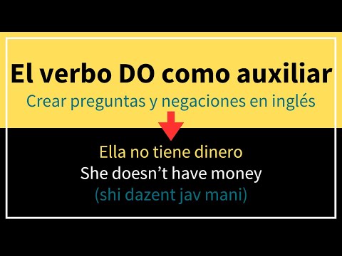 Aprende inglés desde cero (Video 3 - DO auxiliar)